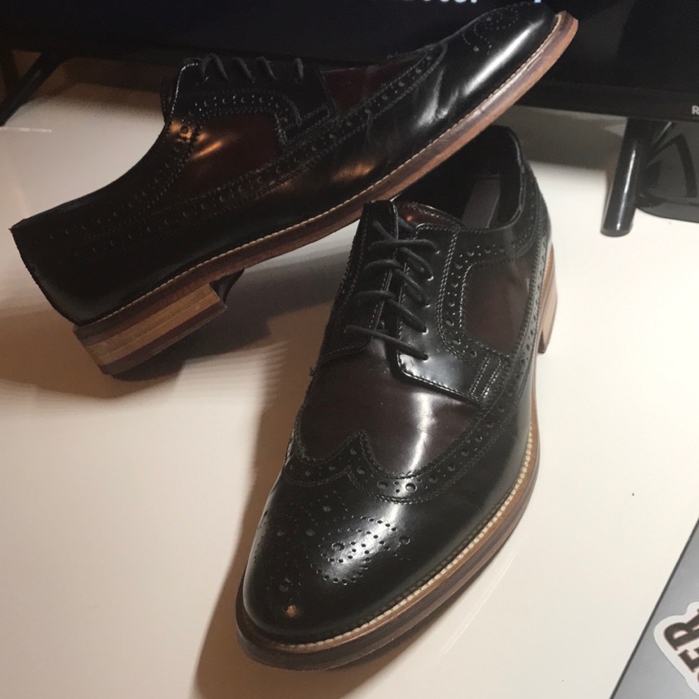 Handcrafted Italian Johnston and Murphy wingtips